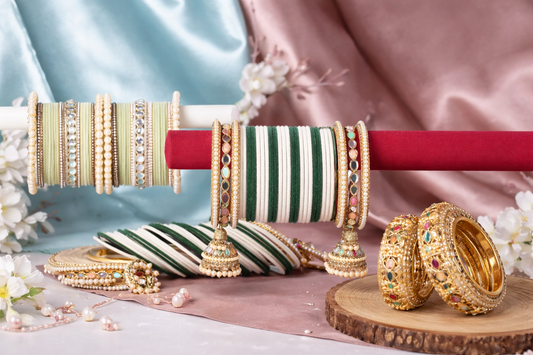 Wedding Wear Bangle Set & Bridal Bangle Set Guide | bellabangles